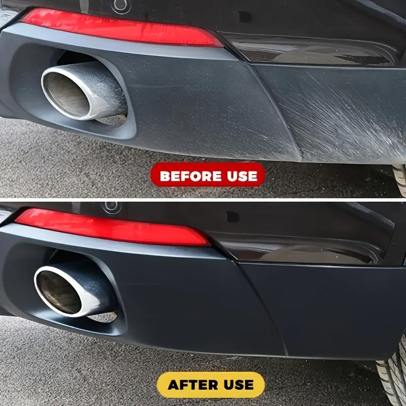 3 Second Plastic Repairer - Fast Restoration Formula for Dashboards, Tires, Bumpers and Seats - Long-Lasting ABS Coating Agent w