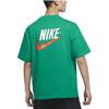 Nike Спортивная повседневная футболка с круглым вырезом и коротким рукавом с логотипом, мужские топы, павлино-зеленый DM6426-365