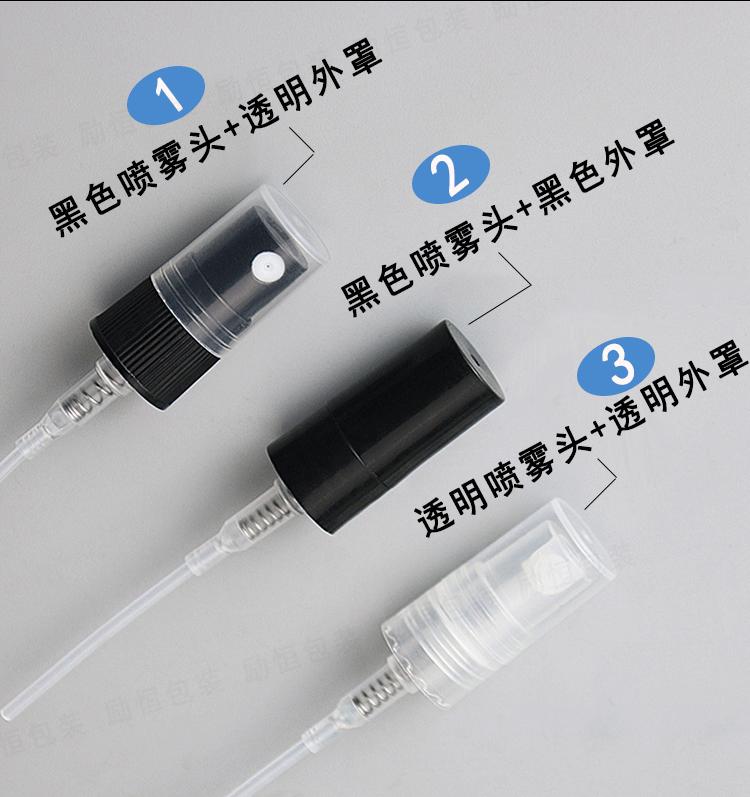 Образцы духов и солнцезащитного крема в бутылочках-спреях: Варианты стекла 2 мл, 3 мл, 5 мл