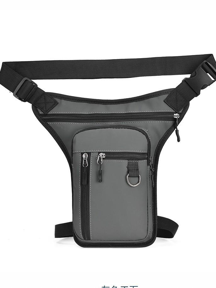 Мужская многофункциональная водонепроницаемая набедренная сумка кроссбоди для повседневных занятий спортом и велоспорта
