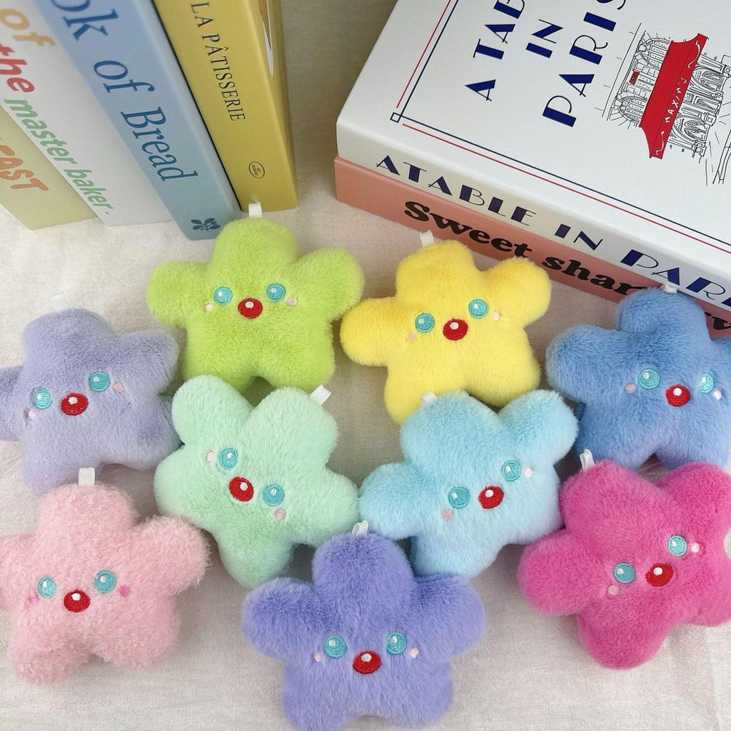 Креативный брелок в виде плюшевой куклы-звезды: Девичий Рюкзак Шарм Подвеска