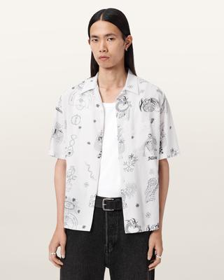 ALLSAINTS Рубашка с коротким рукавом Terra M049Se-35