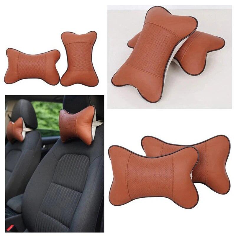 Подушки для шеи автомобиля, подушка для подголовника автомобиля, аксессуары для сидений, универсальная защитная подушка для спинки, автомобильные аксессуары для интерьера