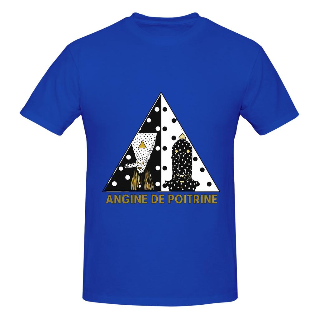 1 Piece Band Novelty 100 Cotton Tshirt Aangine De Poitrine Rock Tees Tops For Unisex