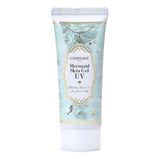Canmake Гель-крем для лица и тела Mermaid Skin Gel UV C01 CICA Mint Солнцезащитный SPF50+ PA++++ Очищающее средство для умывания 1 шт. (х 1)