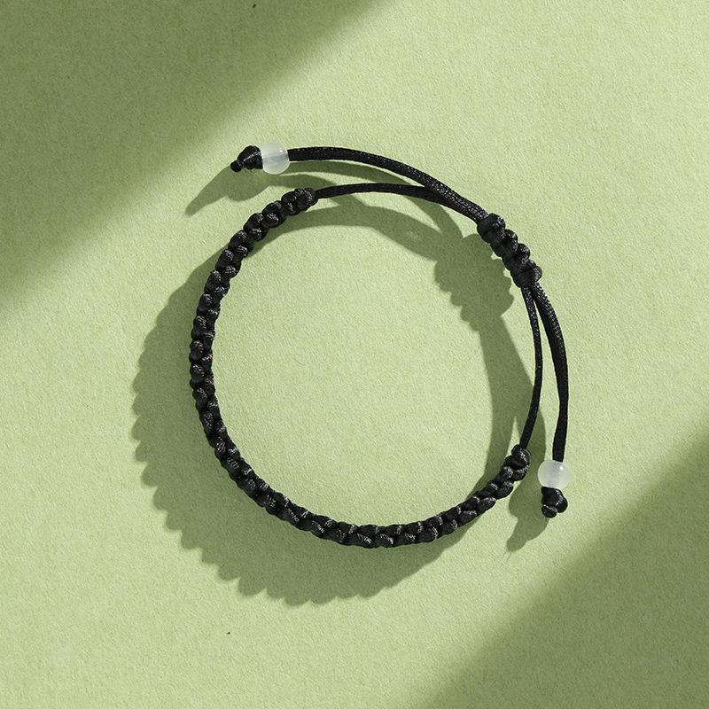 1 шт. Простой плетеный браслет из красной нити, счастливые браслеты Каббалы для защиты, удачи для успеха, амулет, ювелирные украшения, декор