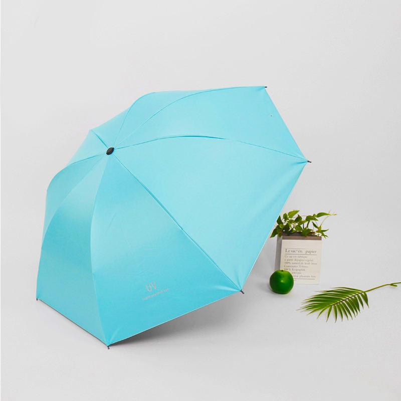 Windproof Straight Bone Double Canopy Umbrella Dual-use Umbrella UV Protection Reinforced Sun Umbrella Female