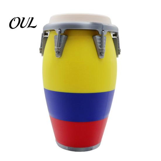 Poolside Gathering Decor Conga Drum Piggy Bank with National Flag Design for Kids Adults, Decorative Money Saving Personalized Gift Music Fans