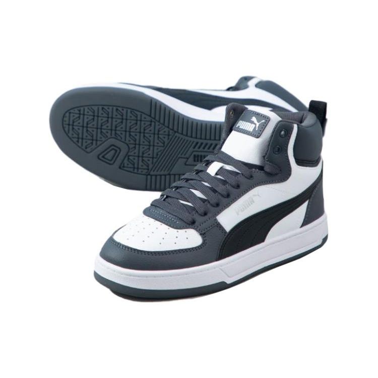 Puma Caven 2.0 Mid Casual Comfortable Durable High-Top Sneakers Unisex Sneakers Black White 392291-05