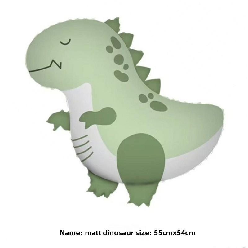 Новые матовые и матовые мультяшные шары в виде пингвина, кита, динозавра и животных для украшения и оформления детского дня рождения