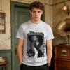 Streetwear T Shirt Zhang Linghe Actor Cdrama Entertainunisext Black And White Digital Art Portrait 100 Cotton TShirts Top Tees