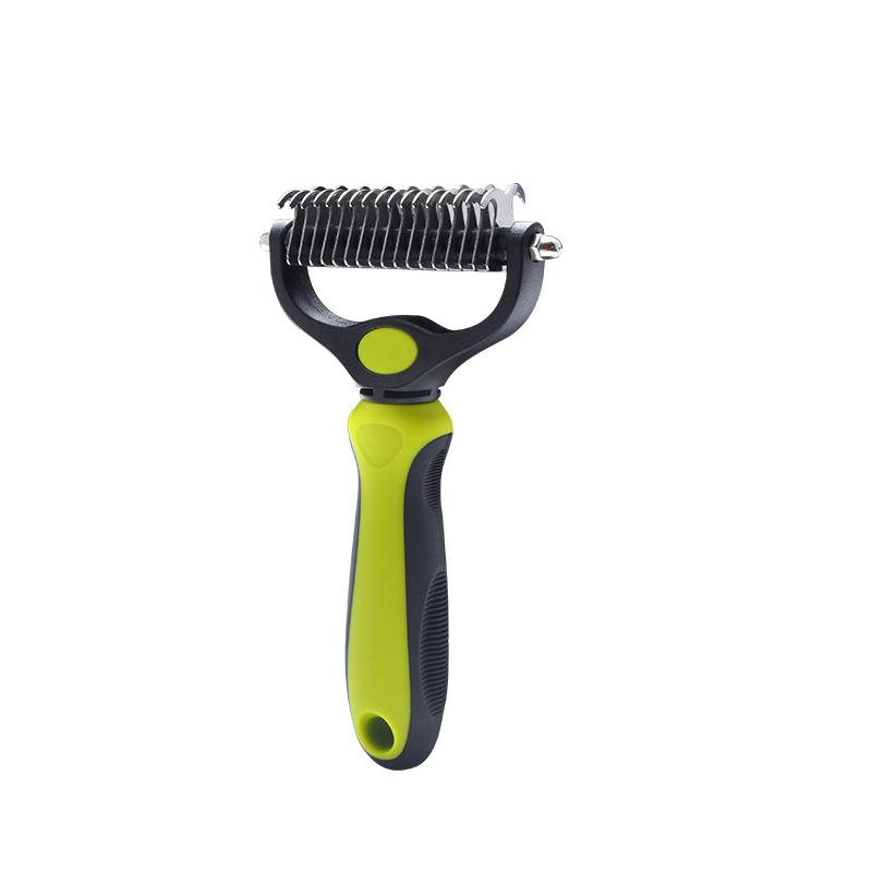 A Pet Double-sided Knot Comb Dog Comb Dog Comb Cat Beauty Hair Removal Cat Comb Pet Supplies