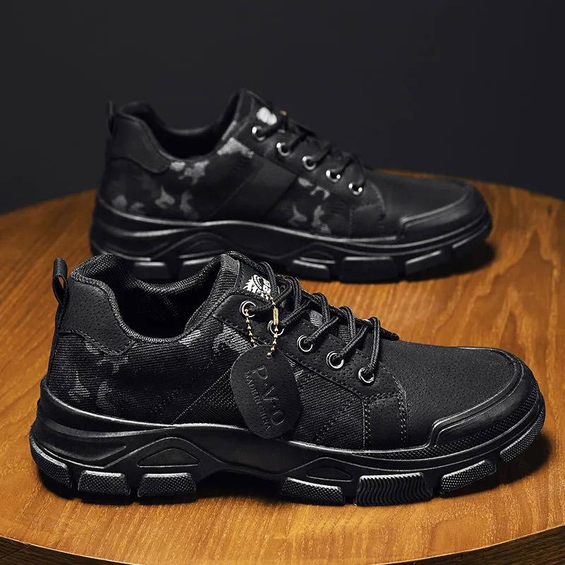 Мужская обувь Весна Корейская версия Универсальная повседневная парусиновая обувь Дышащая обувь Tide Спортивная обувь для активного отдыха