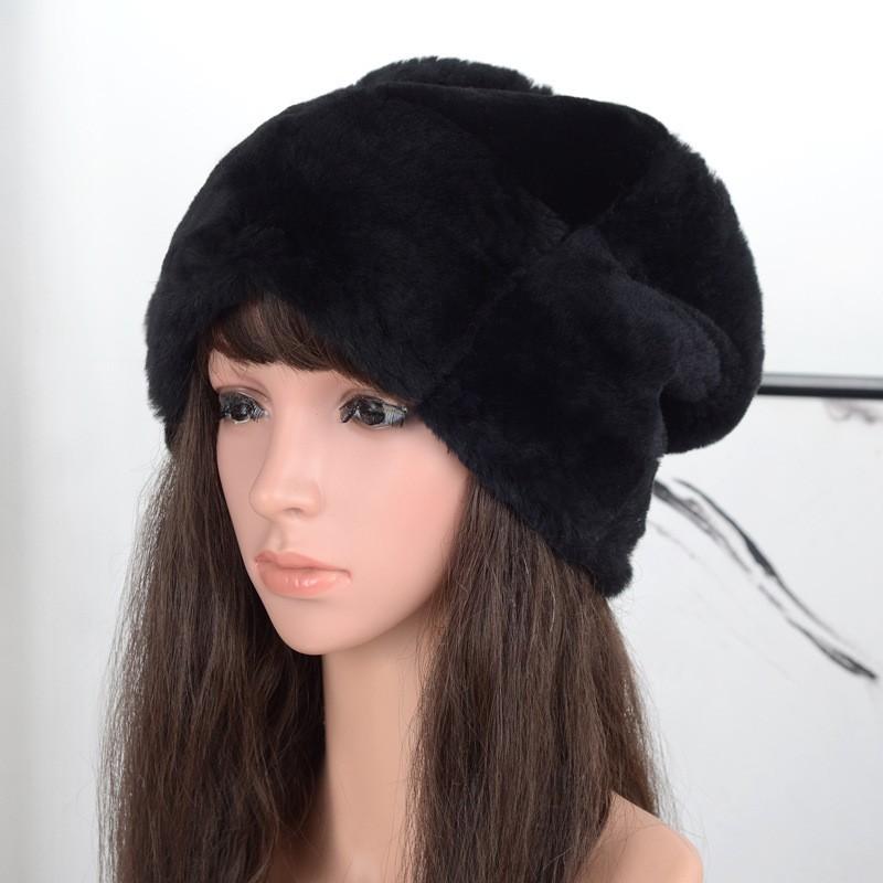 Favorable Price Premium Real Sheepskin Shearling Beret, Handmade Luxury Fur Hat for Women, Winter Warm Genuine Leather Beret