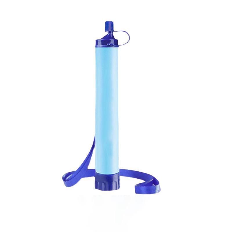 Portable Outdoor Camping Water Purifier Straw for Emergency Survival and Direct Drinking