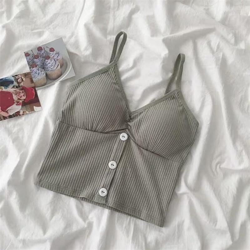 Женский вязаный топ на бретелях, удобный низ, спортивное нижнее белье, однотонный жилет, сексуальный женский вязаный укороченный топ, женский ремень
