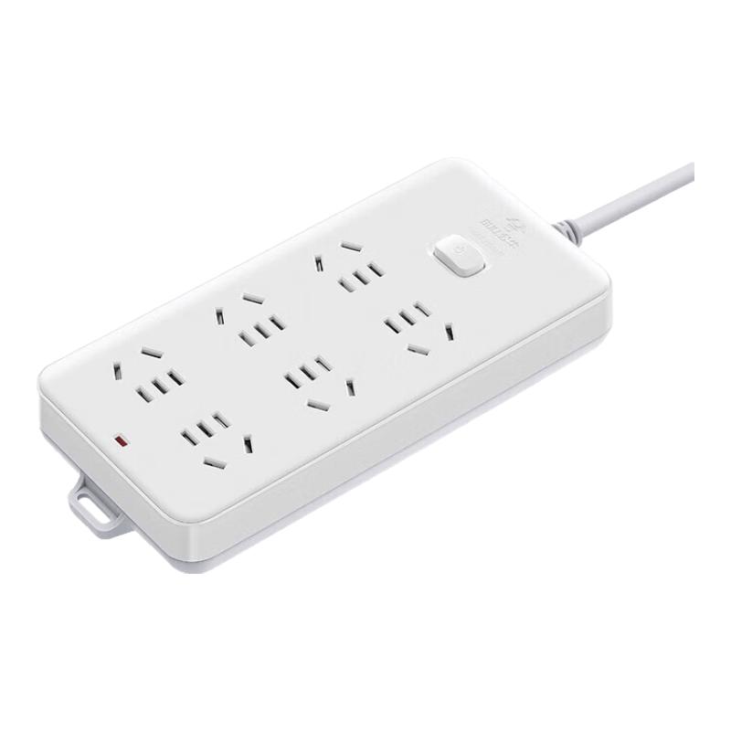 BULL GN-109K 6-Outlet Power Strip CN plug (adapter included)