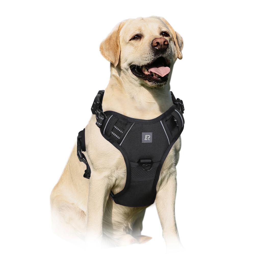 Шлейки для собак/домашних животных, регулируемый светоотражающий жилет Oxford Outdoor, передние/задние зажимы для поводка для маленьких, средних, больших и очень больших собак,