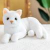 Lifelike Cat Plush Toy - Posing Kitten Doll for Home Decor & Gifts