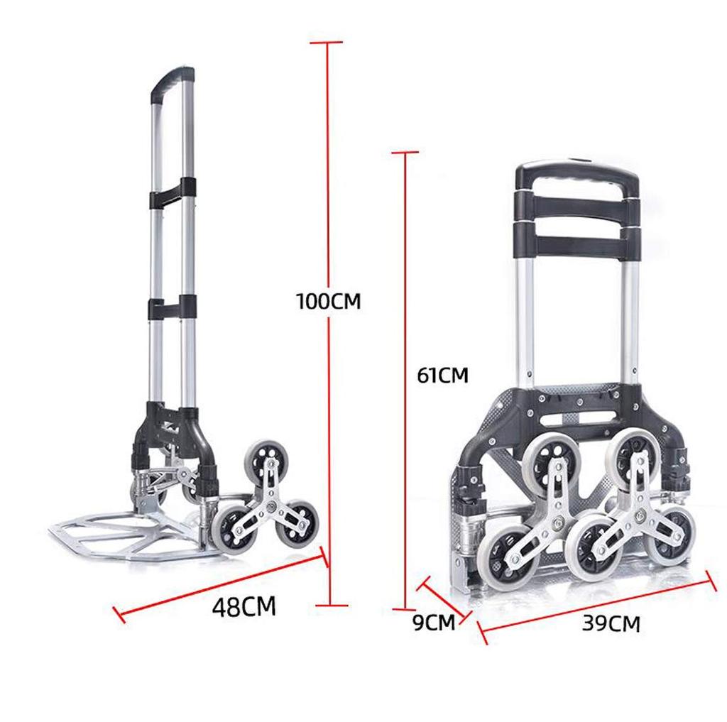 Ручная тележка Carry Hand 3 10 Step 360 Degree Большая высота Грузоподъемность Включает 2 фиксированных троса Тележка, Складная, Переноска, Лестницы, Колеса, Колеса, Тележка, Вращение,