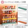 Merrytime Collection Case, Figure Display Case, Clear Case, Stackable Figure Case, Transparent Display Box, Storage Box, Brown