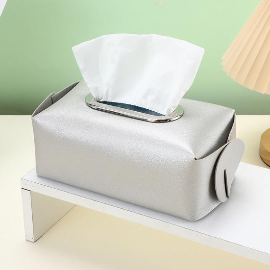 Квадратный держатель для коробки с салфетками, однотонный, большой емкости, складная конструкция, простая сборка, чехол для настольной коробки с салфетками