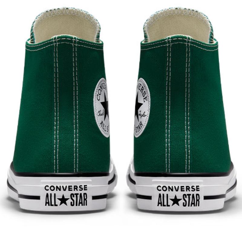 Converse Chuck Taylor All Star Винтажные Износостойкие Высокие Кеды из Канваса Унисекс Зеленые
