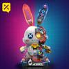 TOYLINX 1377 шт. Китайские строительные блоки Кролик Взрывает Будущее Механический Кролик Креативный Сборный Кролик Пазл Игрушка Подарки