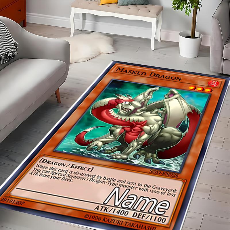 Custom personalization Yu-Gi-Oh! Duel Monsters Area Rug - Perfect For Kitchen, Bathroom,Laundry Room Decor Large Size Available,Gift All Seasons