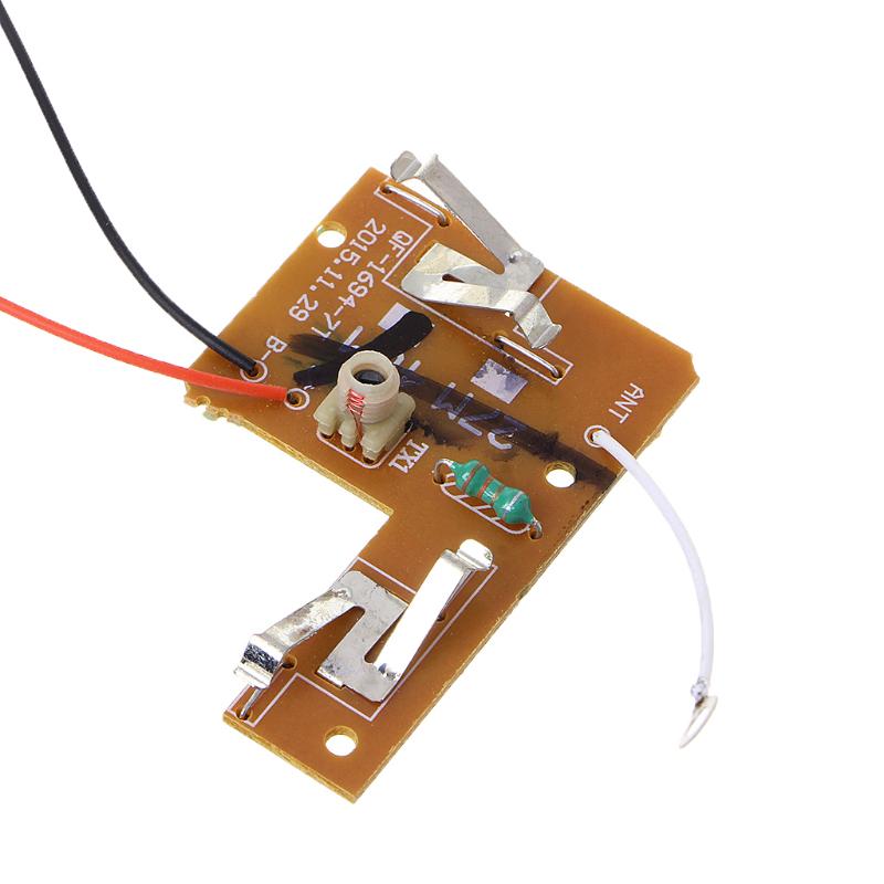 40mhz Transmitter 4ch Remote Receiver Board With Antenna For Diy Rc Car Robot