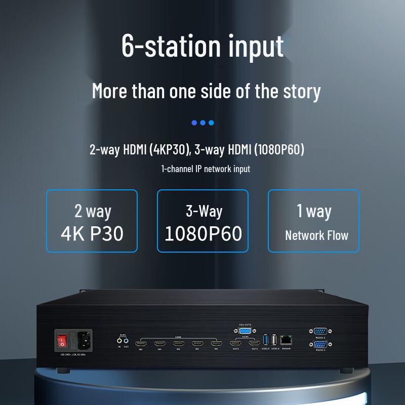 HDCON RC9650K 4K Система записи и трансляции совещаний (Китайская версия)