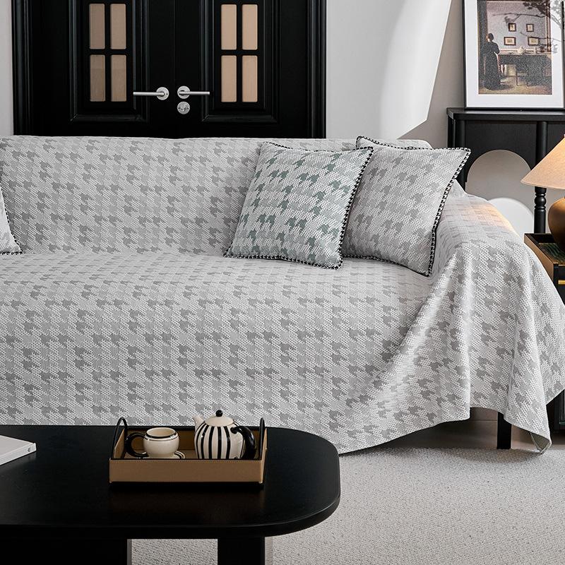 Ice Silk Sofa Towel Summer Seat Cushion for Summer Cover Blanket a Whole All-Inclusive Universal Cover Cover