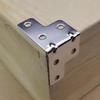 4/8Pcs Angle Code Flight Case L Brace Tour Case Side Corner Protector 6 Hole Right Angle Code Angle Fixed Brackets Easy to Use