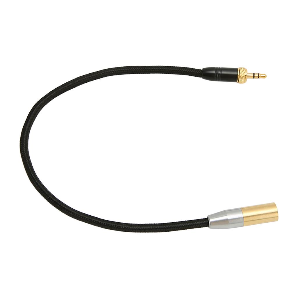 3.5mm To Mini XLR Cable Internal Thread Gold Plated 3 Pin Stereo Noiseless Sound Adapter Cord for