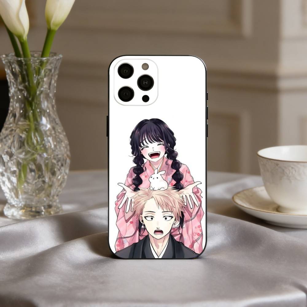 K-Kaoru H-Hana wa Rin to S-Saku Чехол для телефона Для iPhone 17pro, 16,15,14,13,12,11 X XR Plus, Другие Мягкий Черный Чехол