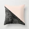 Marble Pattern Decorative Pillowcase Living Room Bedroom Square Cushion Pillowcase
