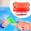 Floating Swim Buoy for Swimmers with Compact Waist Belt 12kg Folding Double Inflatable Cushions