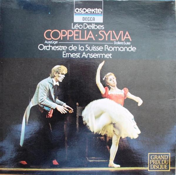 LP Record L'ORCHESTRE DE LA SUISSE ROMANDE, E - Coppelia, Auszüge • Sylvia, Ballet- 642421AH Decca Roma Germany Classical Used