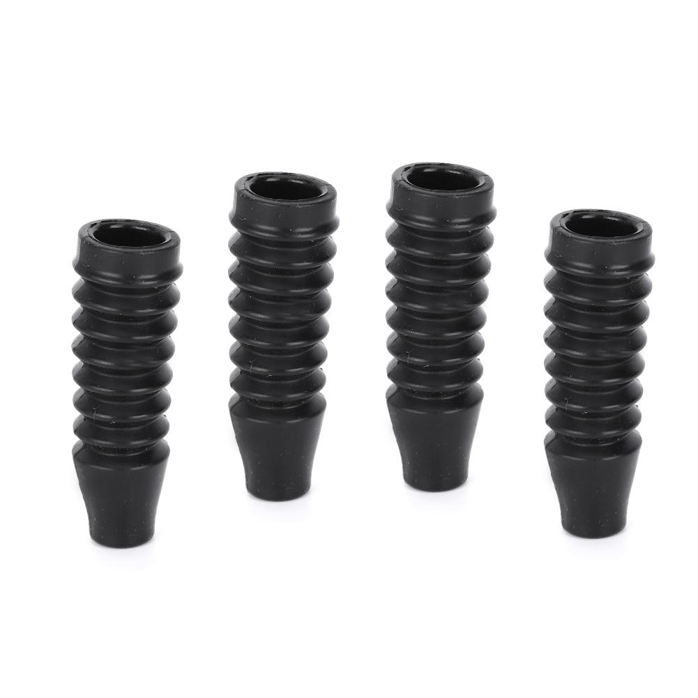 4pcs Shock Dust Covers Organ Type Wraps Accessories for 1Celsius8 1Celsius10 Off Road Model Car(40mm 1.57in )