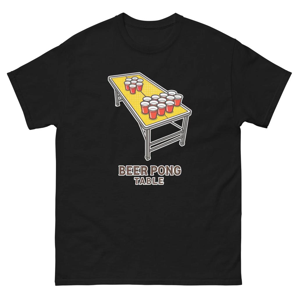 Beer Pong Tables Nightclub Bar Nightlife Party T-Shirt