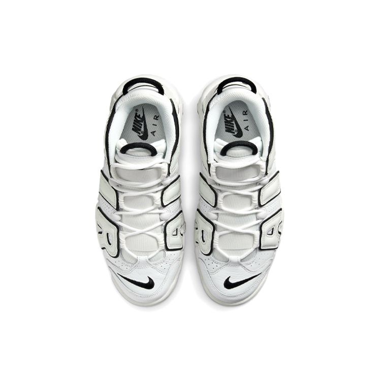 Nike Белые черные женские кроссовки Air More Uptempo DO6718-100
