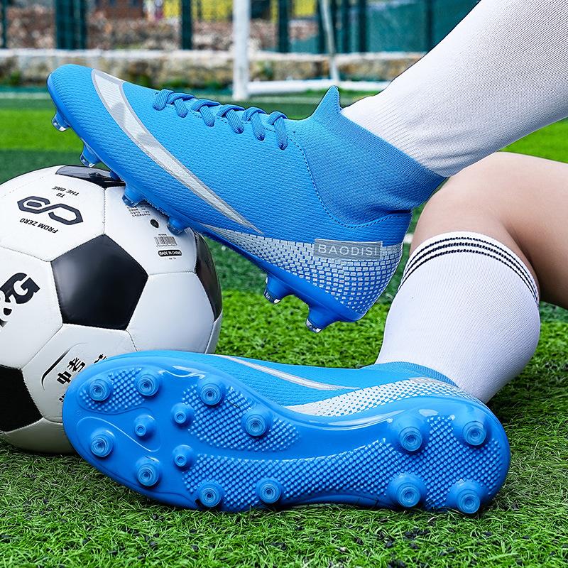 Football shoes low price long and short nails Amazon children's training factory direct sales student sports football shoes
