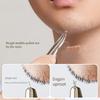 1 шт. профессиональный пинцет NiLiYa для бровей и волос на лице - Сверхпрочная нержавеющая сталь, Острые кончики для точного ухода