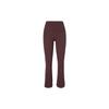 Yoga Dri-FIT Luxe Striped Quick-Dry Flared Knit Pants Women Pants Earth-Brown FB4494-227
