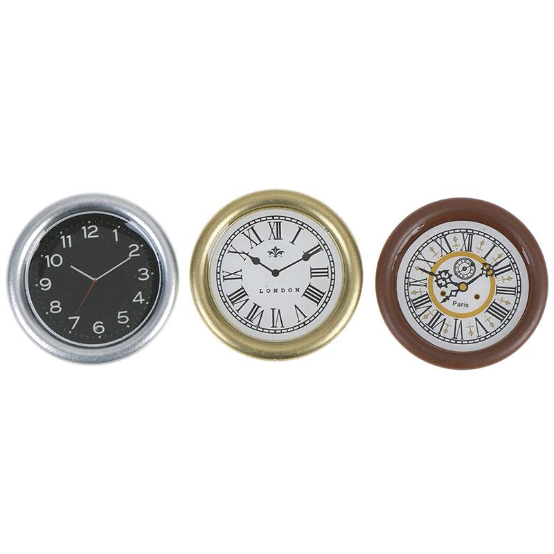 1:12 кукольных миниатюрных настенных часов, кукольный домик, миниатюрные игрушки для домашнего декора