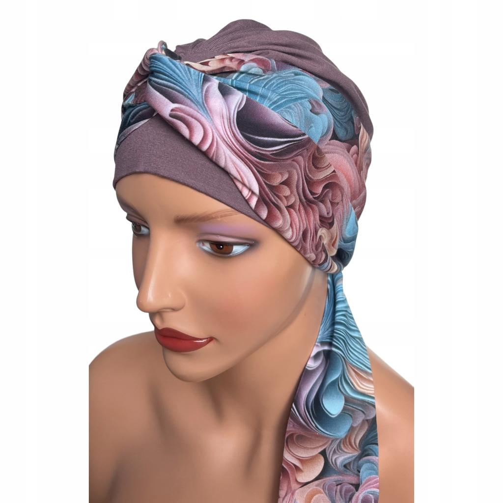 Women' Spring Turban Lena Cocoa-413 Soft Shawl Even After Chemotherapy