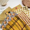 Cotton And Linen Small Square Scarf Silk Scarf Women'S Spring And Autumn New Style Artistic And Versatile Fashionable Temperament Headband Scarf