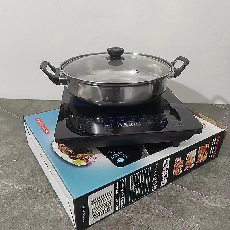 Бытовая индукционная плита Smart Touch для жарки на сильном огне Индукционная плита высокой мощности Многофункциональный варочный котел