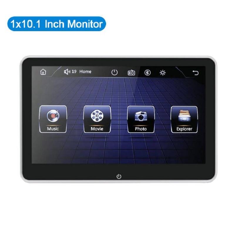 10,1-дюймовый монитор подголовника 1080P MP5 Поддержка экрана телефона Apple Android Универсальная модель Проекция Мультимедиа