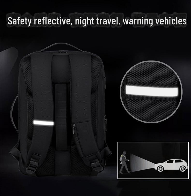 Модный водонепроницаемый нейлоновый рюкзак: Высококачественная мода для мужчин и женщин, вместительная школьная сумка и деловая сумка для ноутбука